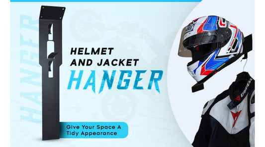 B&W Multi-Mount Helmet Holder – All-in-One Wall Organizer for Riding Gear